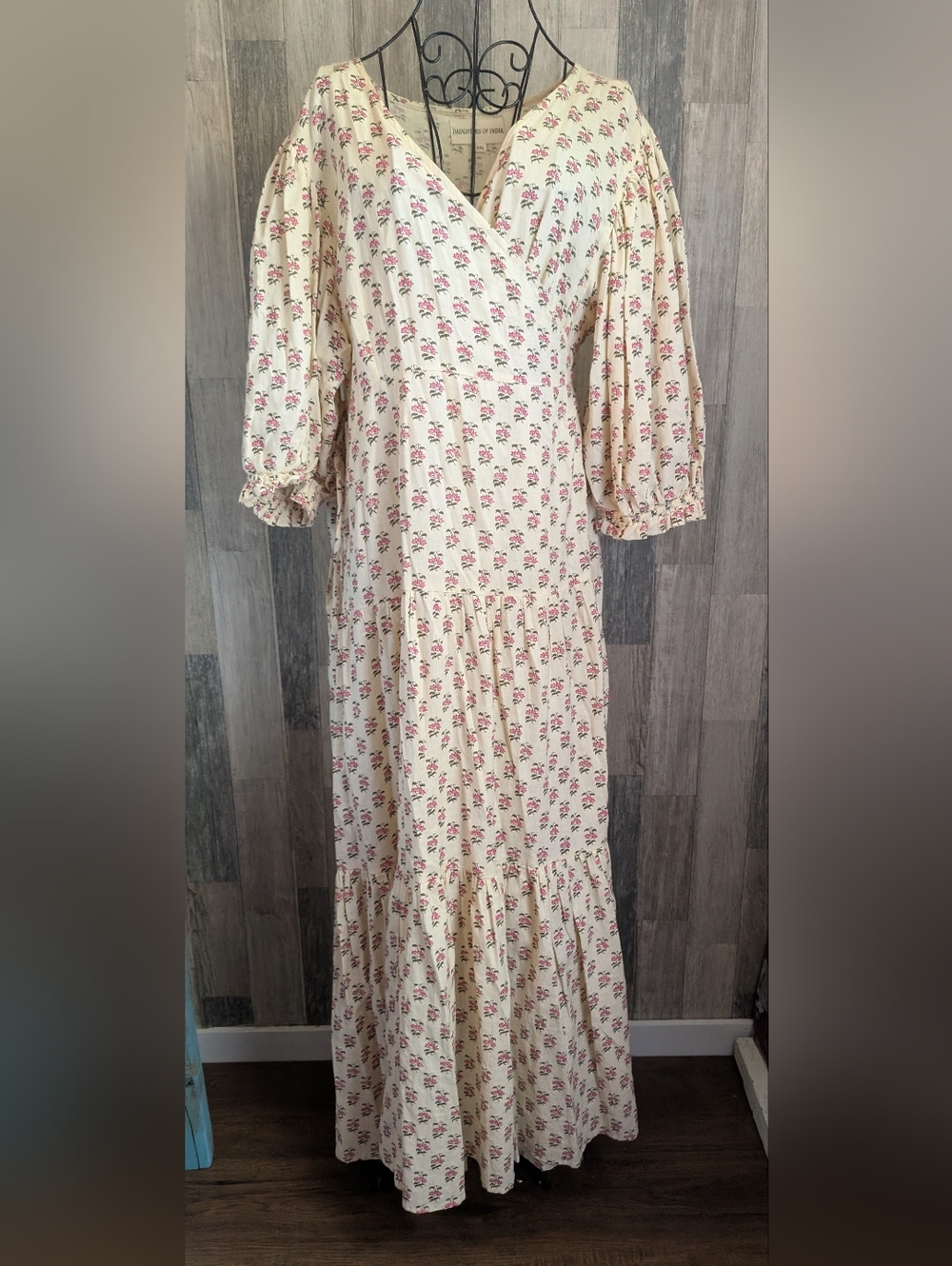 Daughter's Of India Maxi Wrap Dress